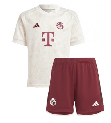 Bayern Munich Replika Babytøj Tredje sæt Børn 2023-24 Kortærmet (+ Korte bukser)